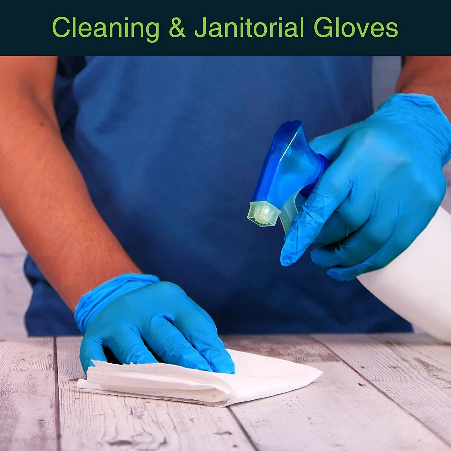 100-Pack: Vinyl Disposable Gloves