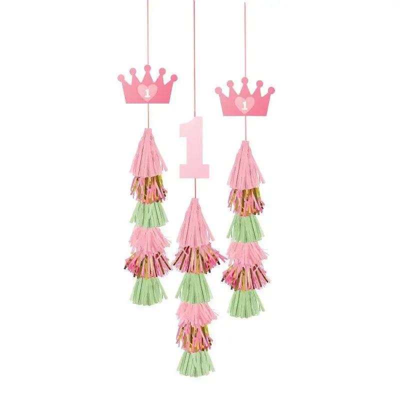 1st Birthday Girl Tassel Decorations