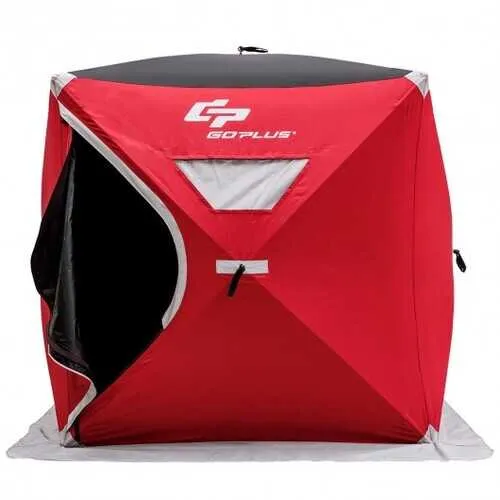 2-person Portable Ice Shelter Fishing Tent with Bag