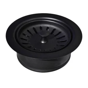 3.5" Kitchen Sink Basket Strainer with Disposer Trim