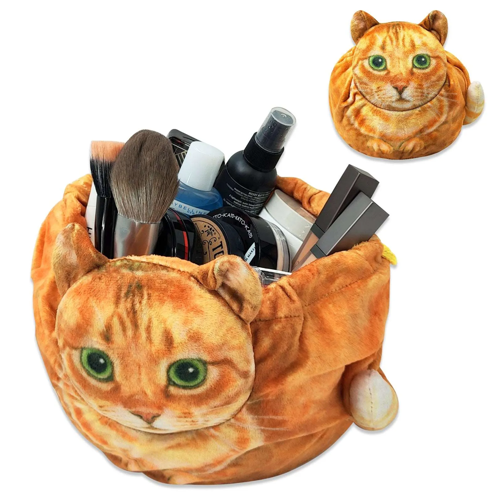 3D meat cute pet storage bag Cosmetic Bag