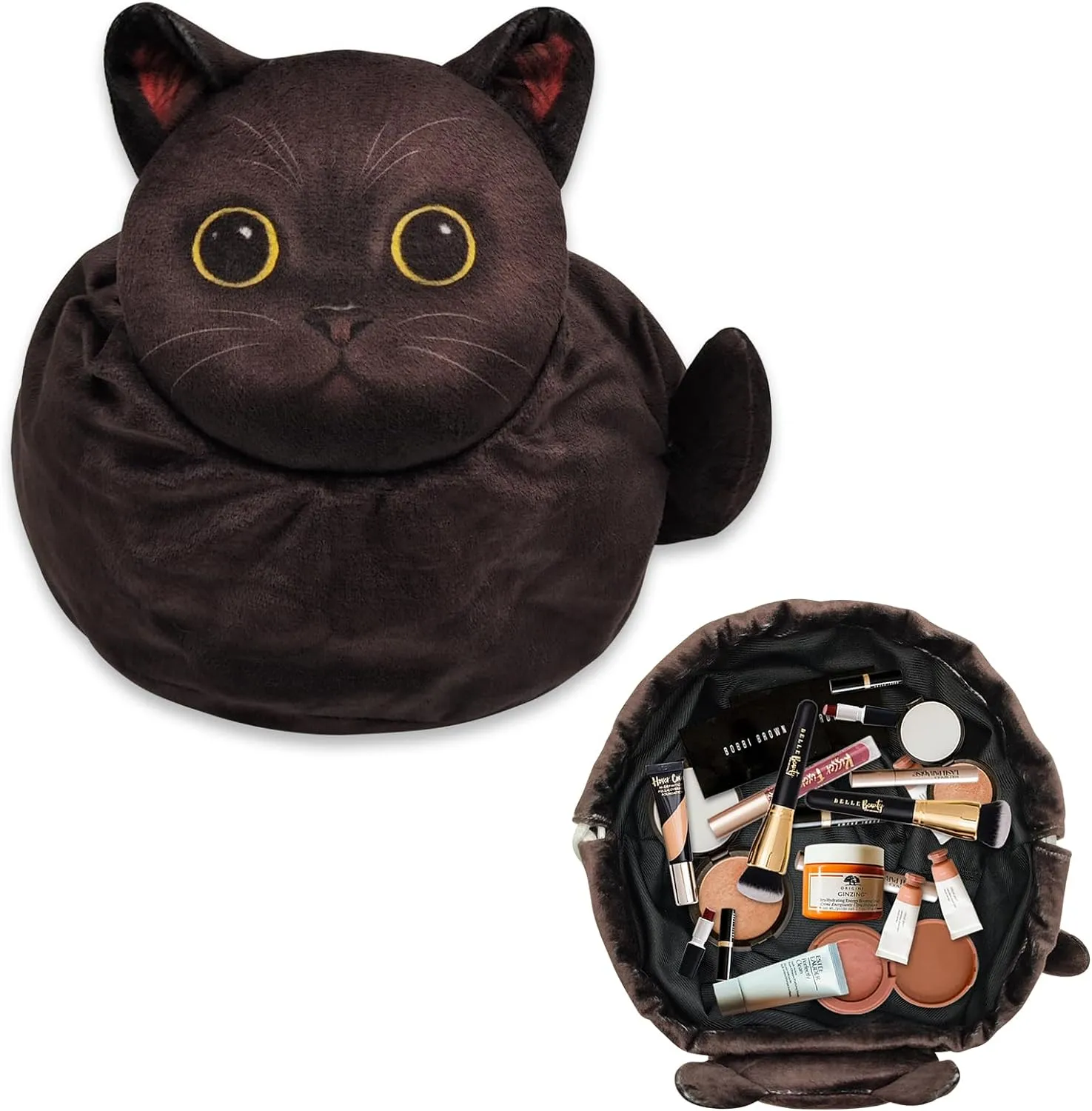 3D meat cute pet storage bag Cosmetic Bag