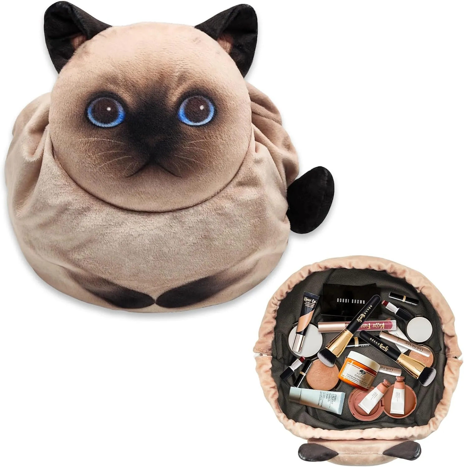 3D meat cute pet storage bag Cosmetic Bag