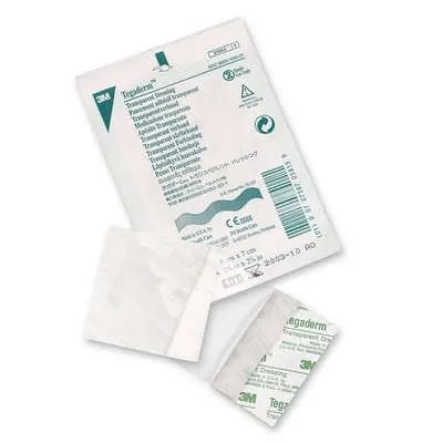 3M Tegaderm 1620 Transparent Film Dressing Rectangle 23/8 X 23/4 Inch Frame Style Delivery Without Label Sterile, Box of 100