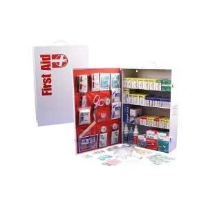 4-Shelf First Aid Cabinet - 1321 Pieces