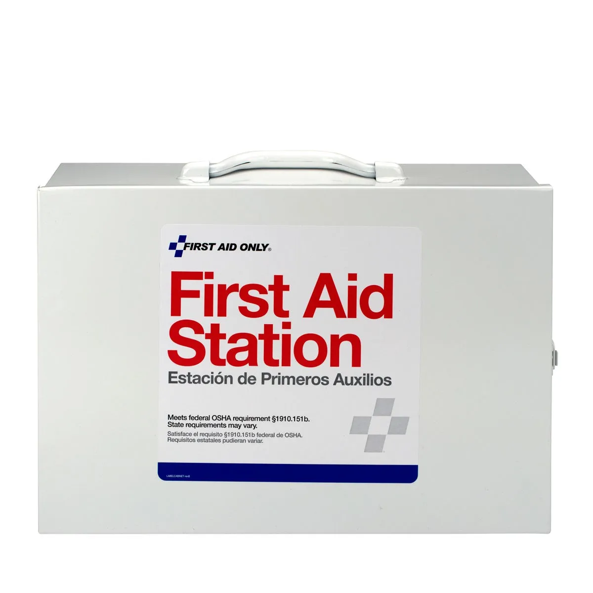 75 Person 2 Shelf First Aid Steel Cabinet - W-6135