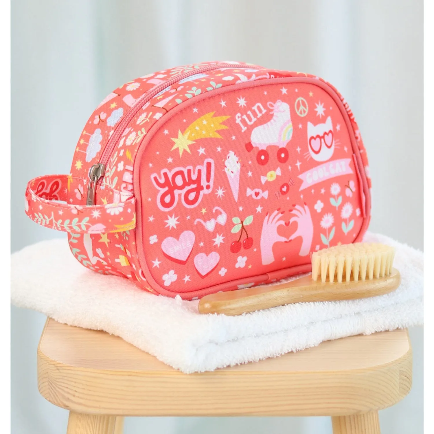 A Little Lovely Company Fun Toiletry Bag