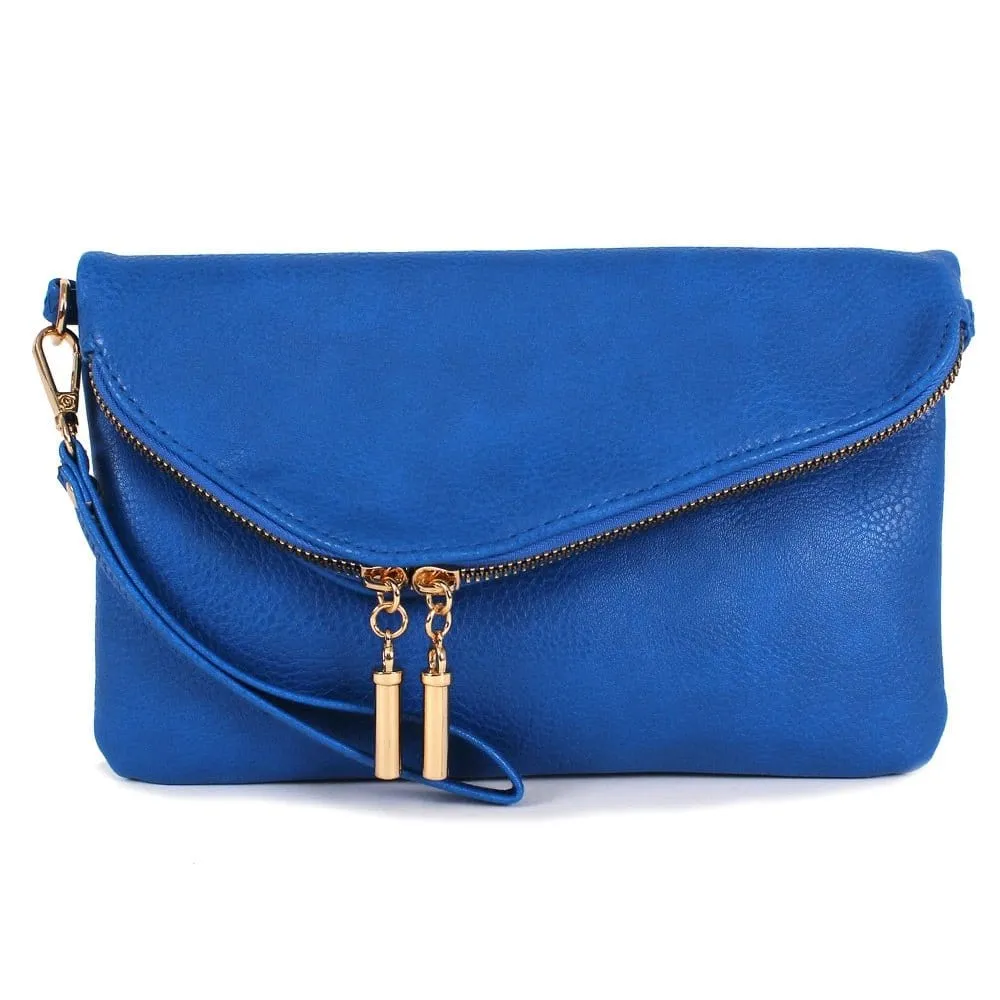 AD2585 Monogrammable Envelope Clutch/Crossbody Bag