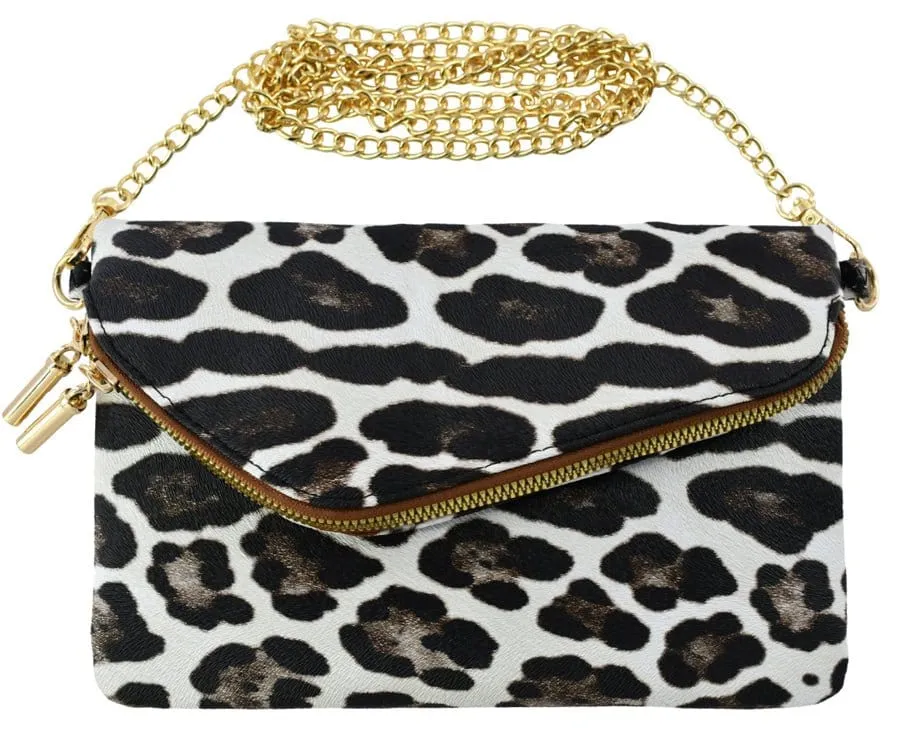 AD2585 Monogrammable Envelope Clutch/Crossbody Bag