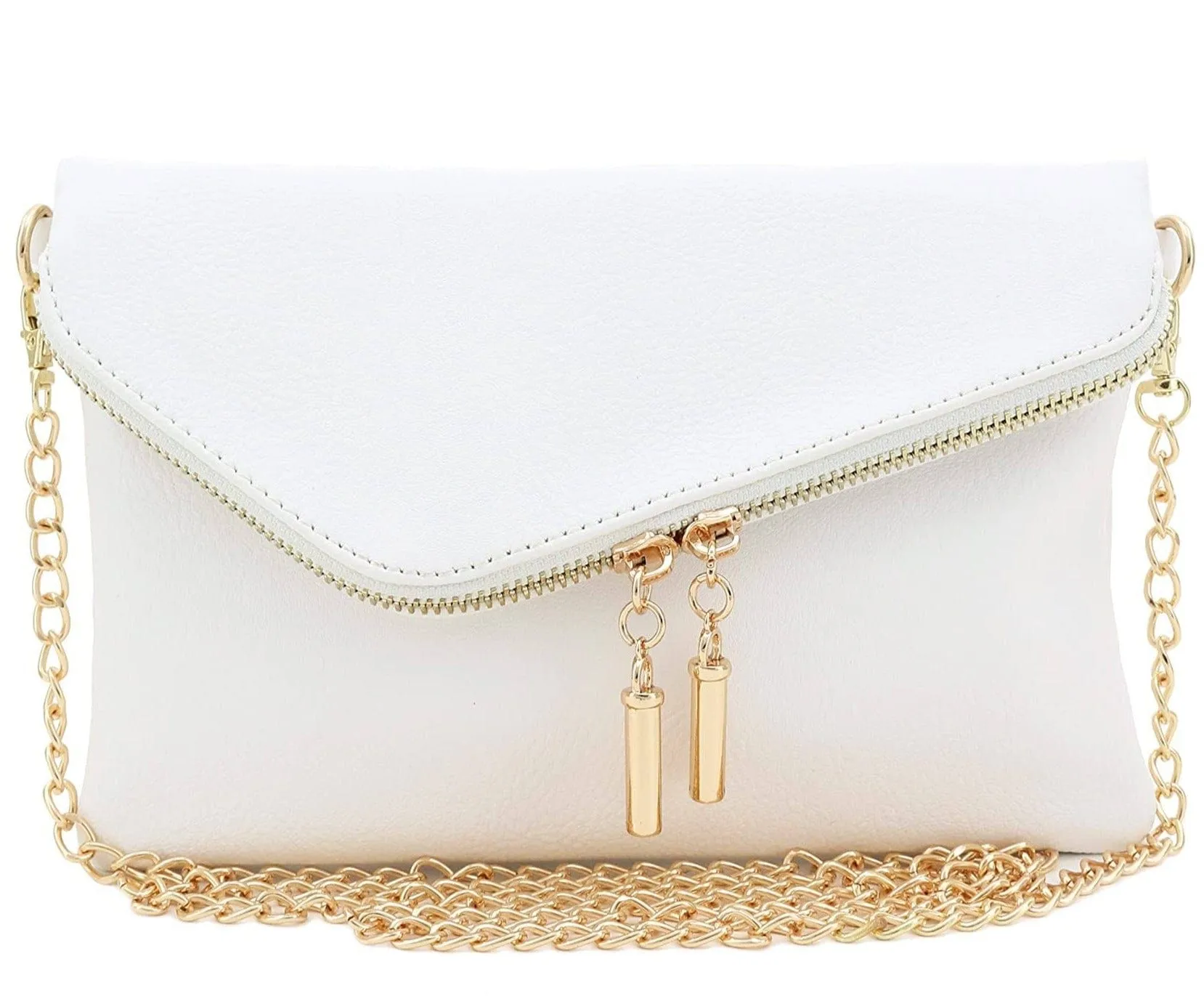 AD2585 Monogrammable Envelope Clutch/Crossbody Bag