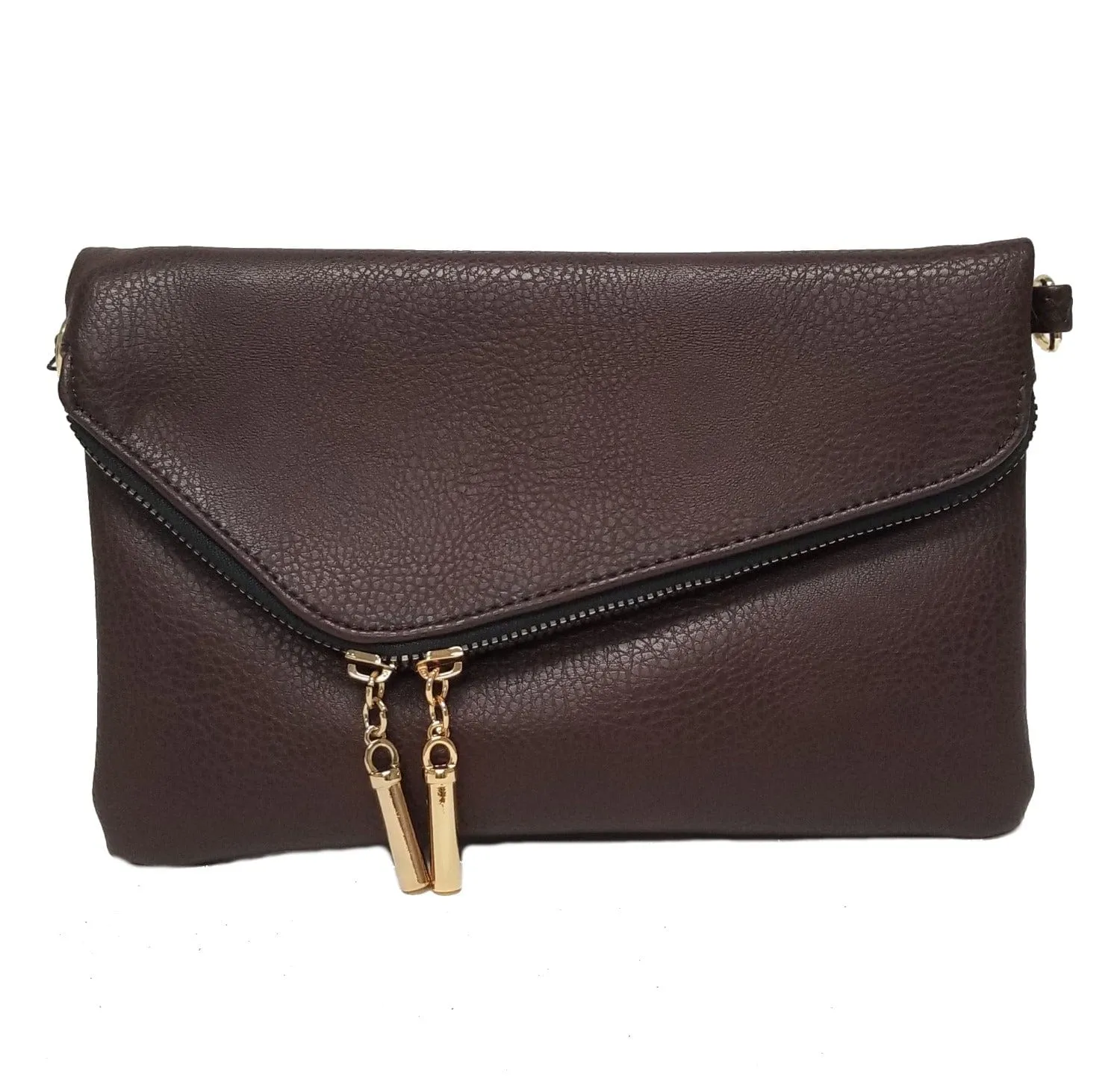 AD2585 Monogrammable Envelope Clutch/Crossbody Bag