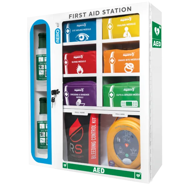 AeroKit First Aid Station with 6 Modules