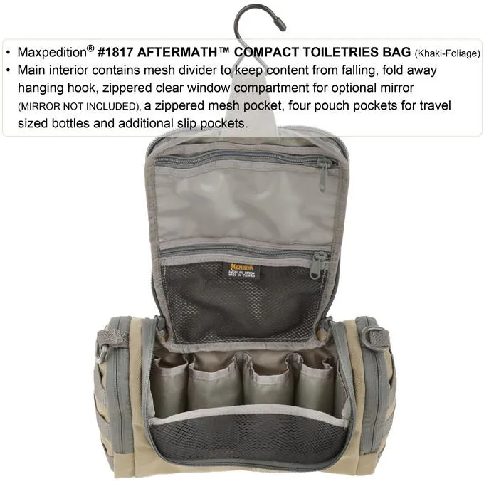 Aftermath Compact Toiletries Bag