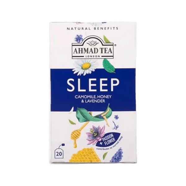 AHMAD TEA SLEEP CAMOMILE, HONEY & LAVENDER 20PCS