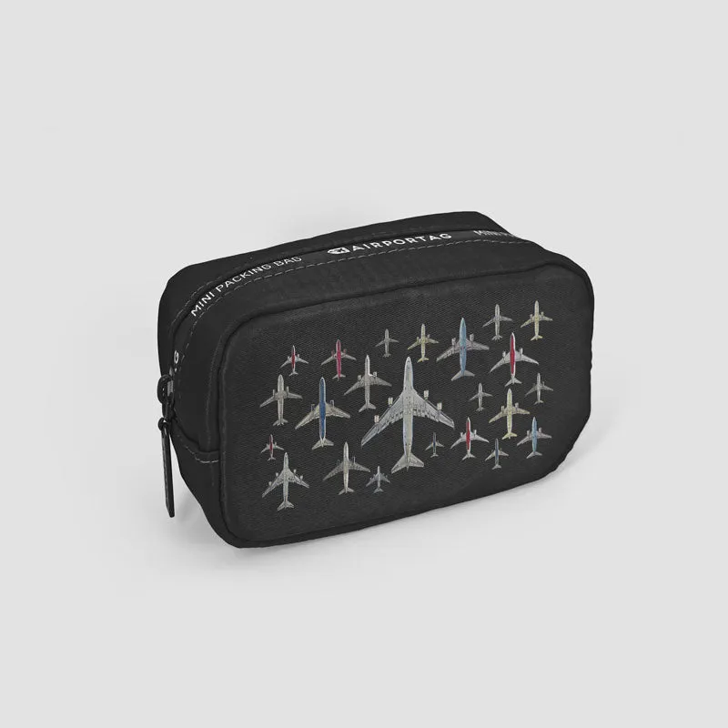 Airplane Above - Mini Packing Bag