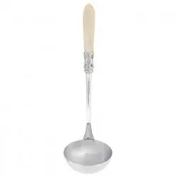 Aladdin Brilliant Soup Ladle Ivory