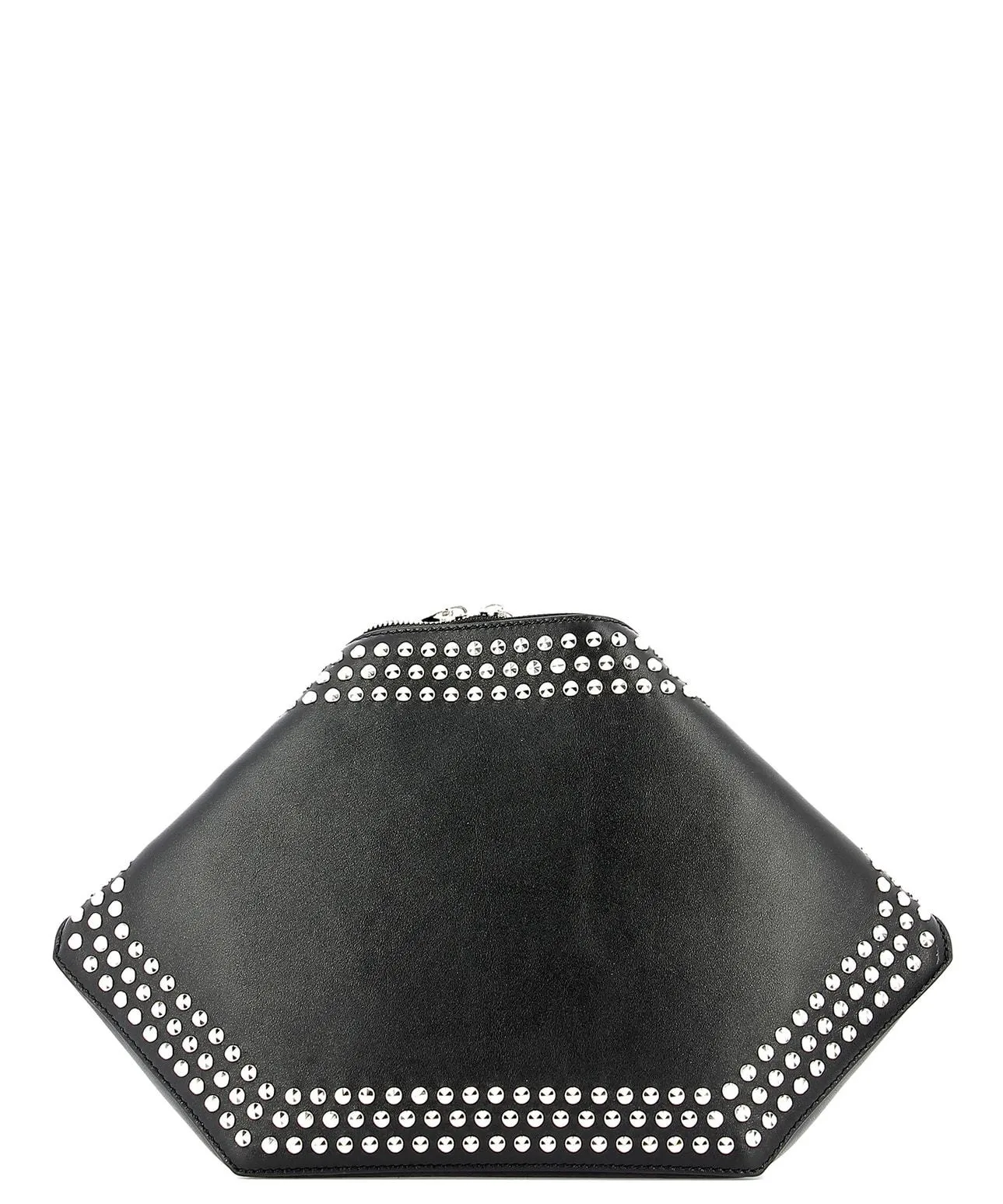 Alexander McQueen Logo Studded Clutch Bag