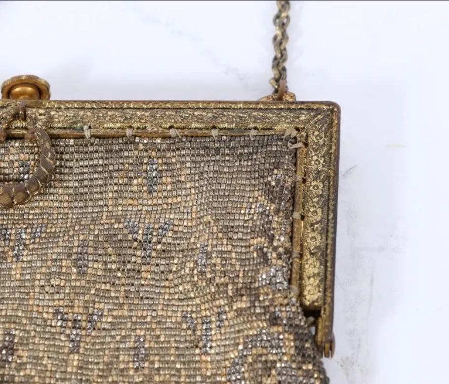 Antique Metallic Beaded Bag, museum collection