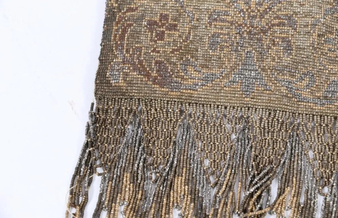 Antique Metallic Beaded Bag, museum collection