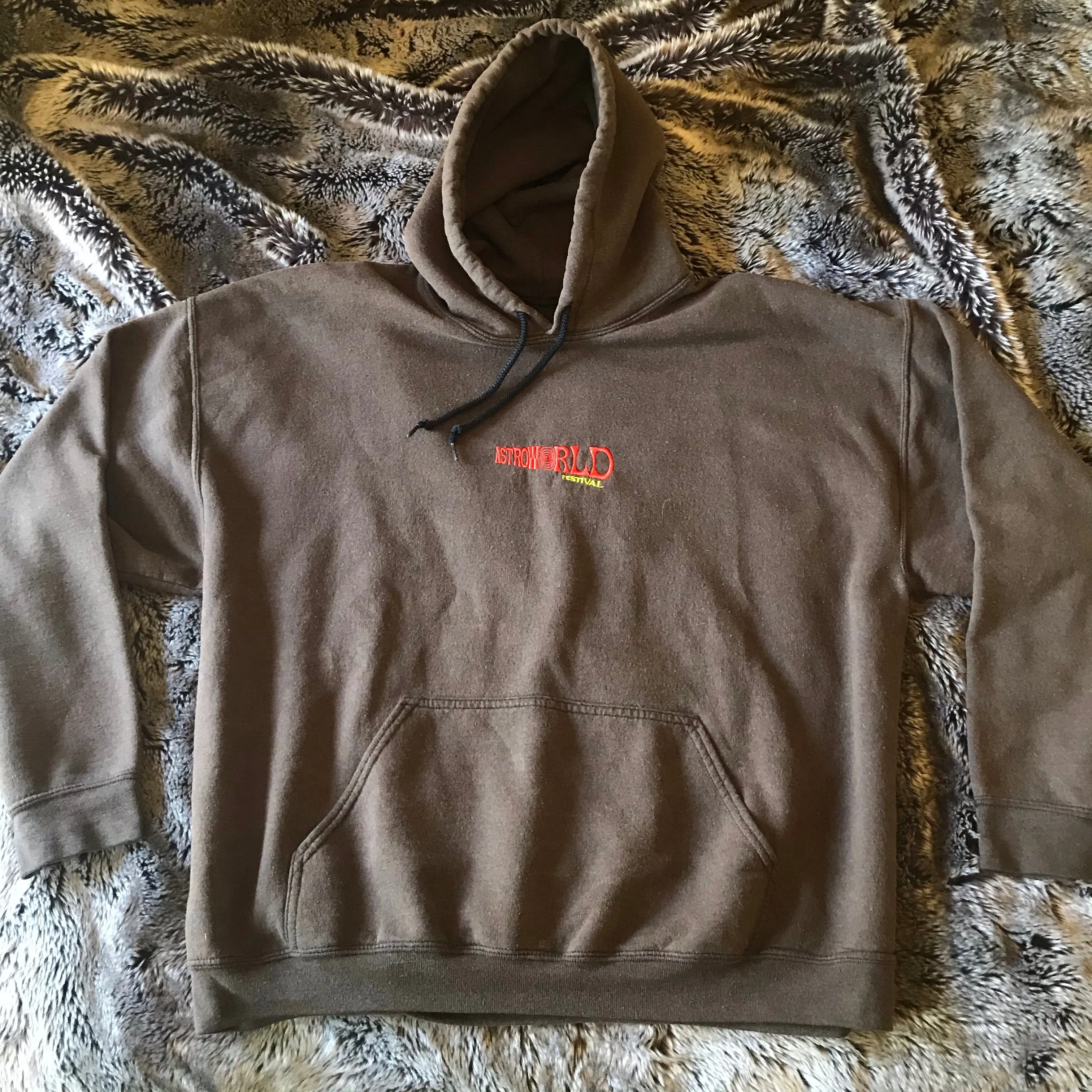 Astroworld Festival 2018 Brown Hoodie