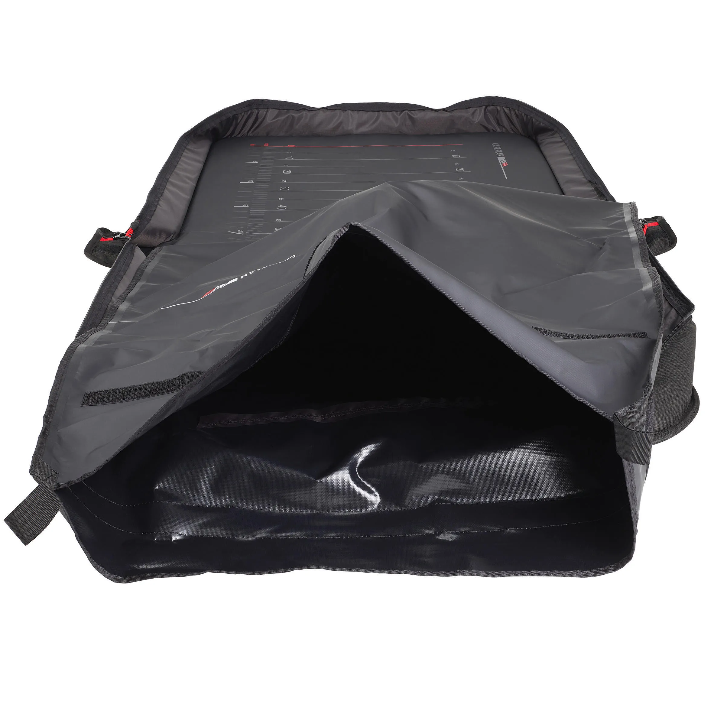 Bag net and release mat PF-K BAG L CAPERLAN, black/charcoal gray