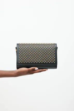 Black & Multicolour Paloma Studded Bag