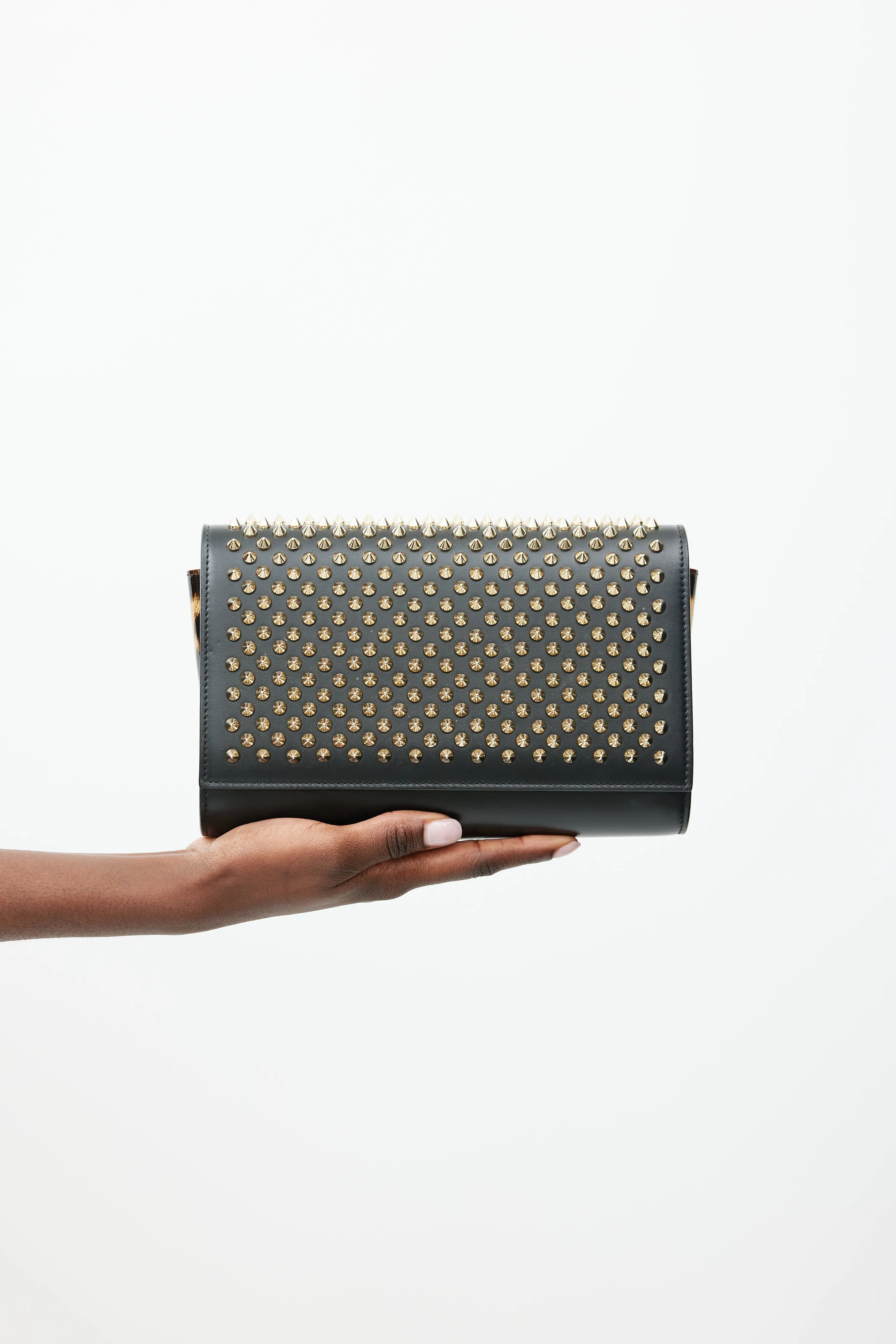 Black & Multicolour Paloma Studded Bag