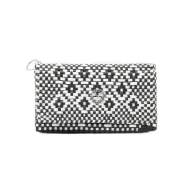 BLACK AZTEC CLUTCH