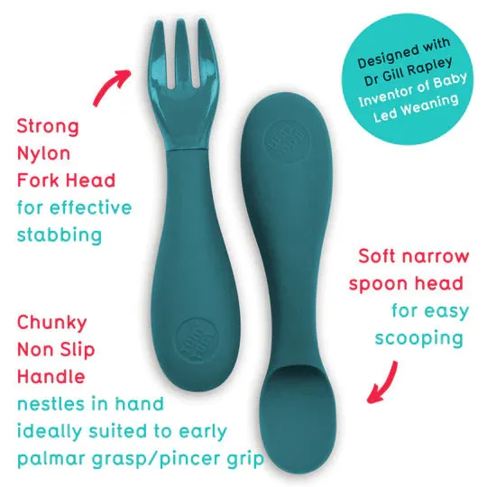 Blue Baby Spoon & Fork set