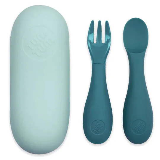 Blue Baby Spoon & Fork set