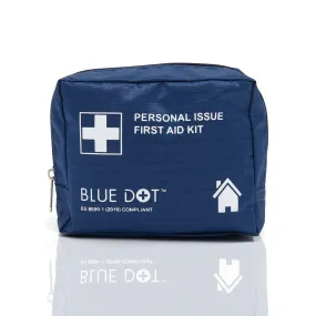 Blue Dot Personal Use BS 8599-1 (2019) Travel First Aid Kit in Blue Bag