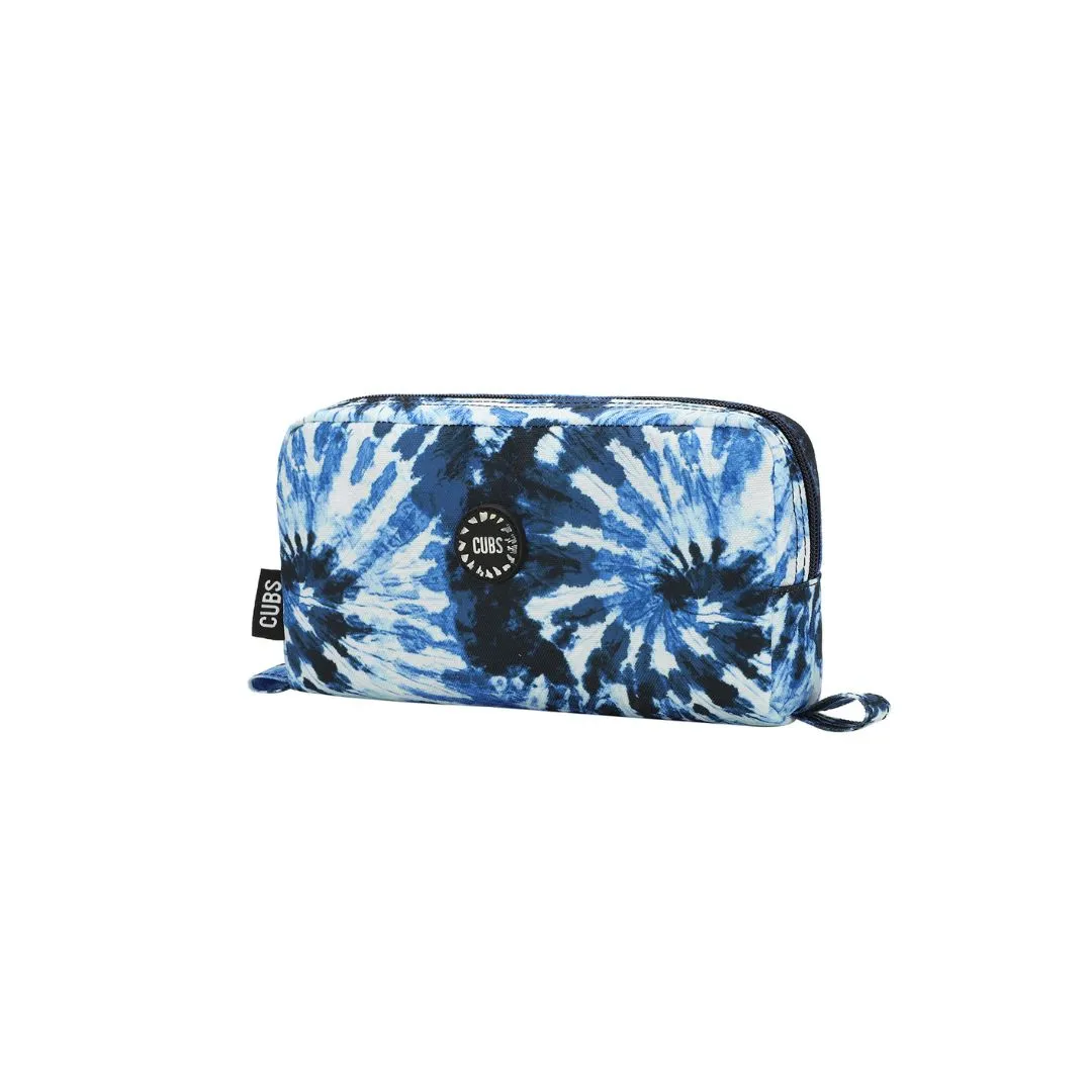 Blue Tie Dye Pencil Case