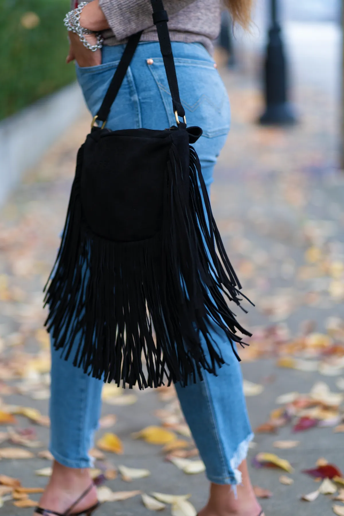 Boho Fringe Crossbody