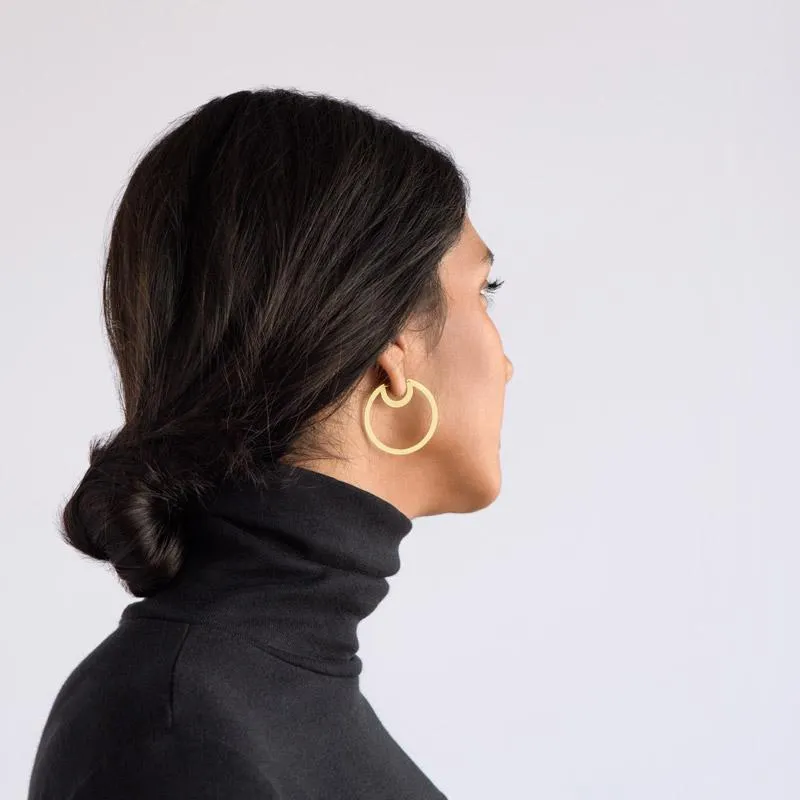 Bombona hoop earrings - Small