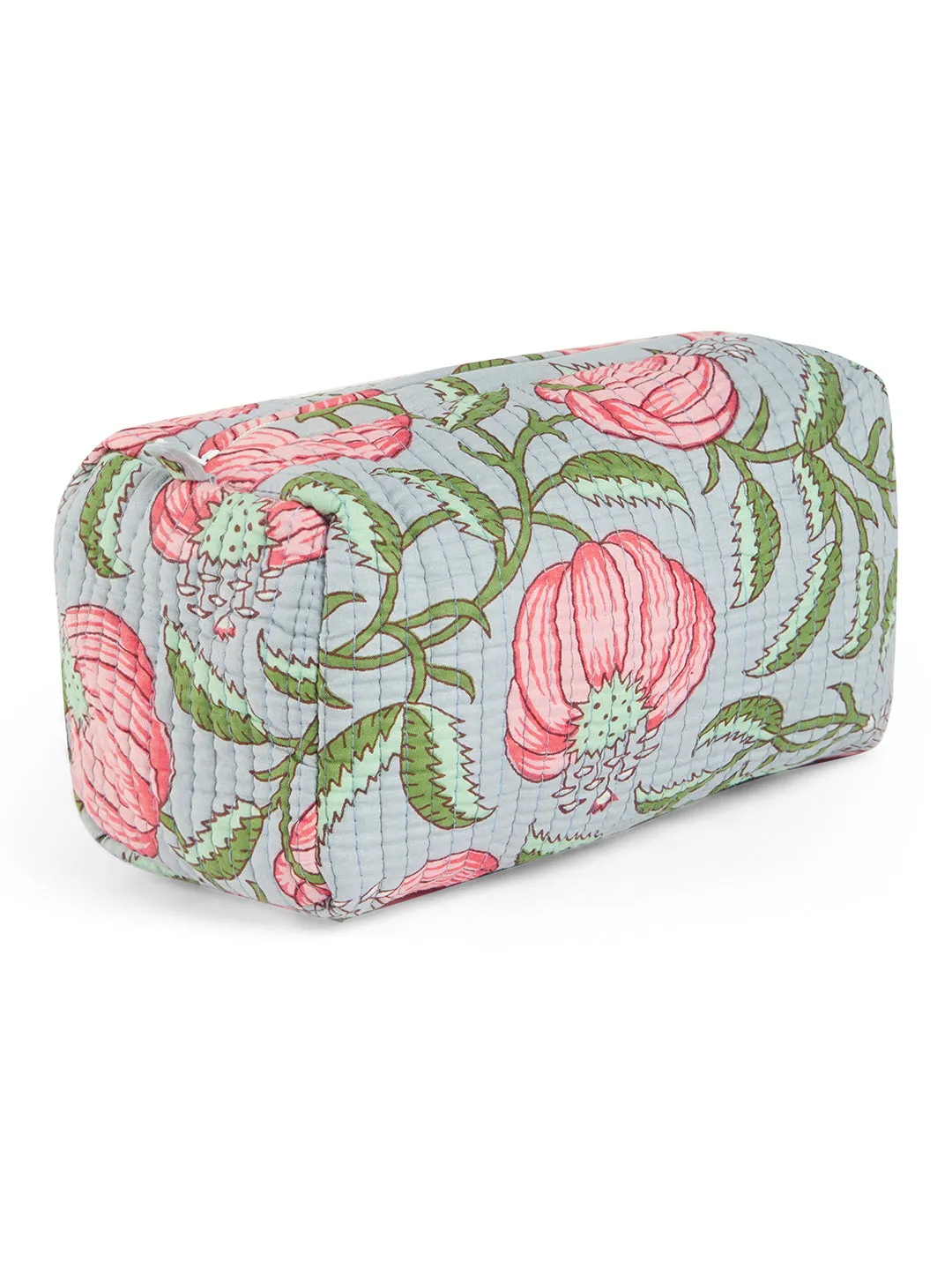 Botanical Bliss Quilted Pouches (Set of 3)