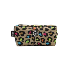 Brown Leopard Pencil Case