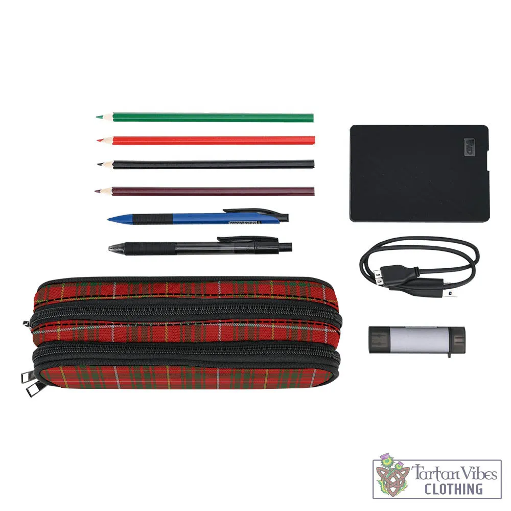 Bruce Tartan Pen and Pencil Case