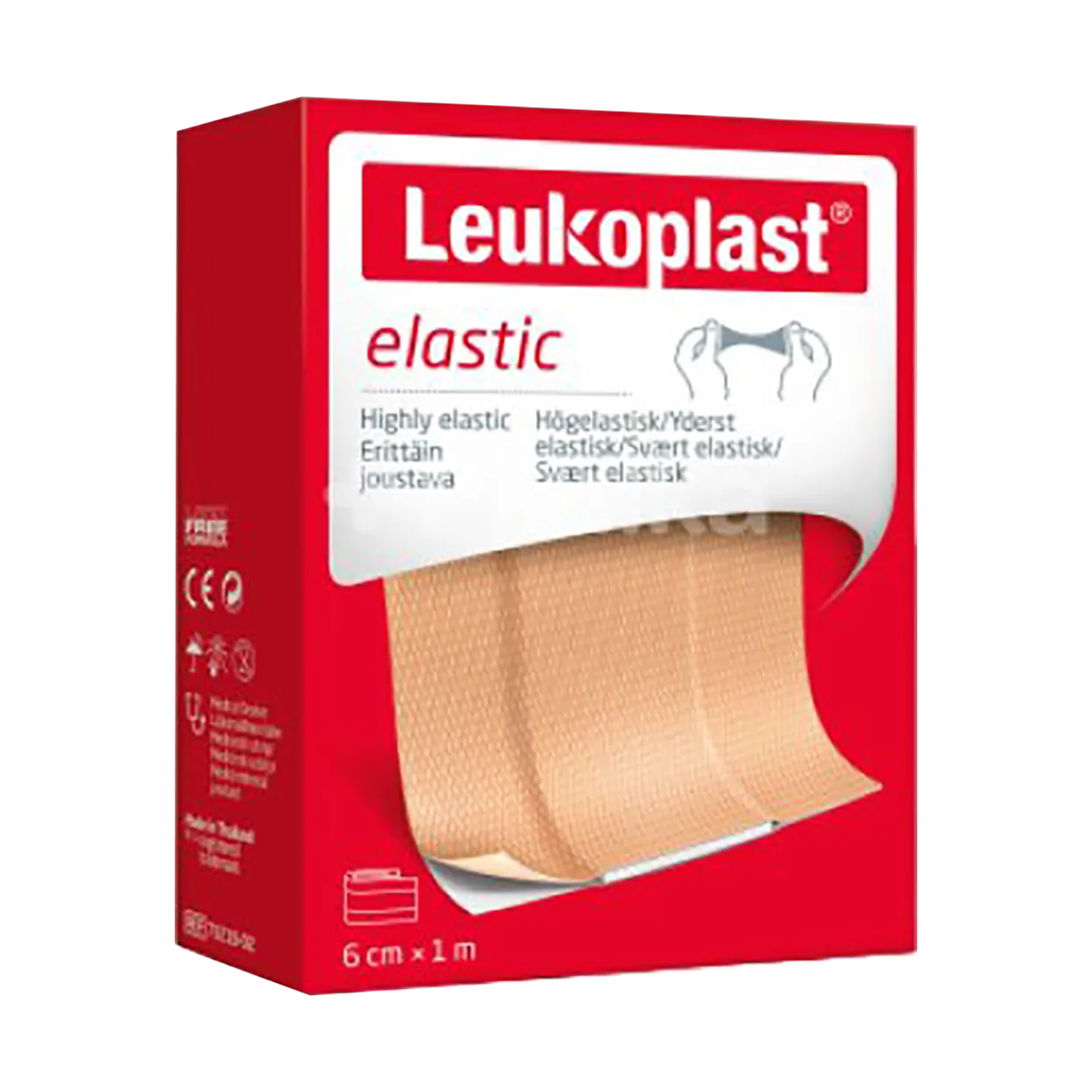 BSN Leukoplast Elastic 6cm x 1m