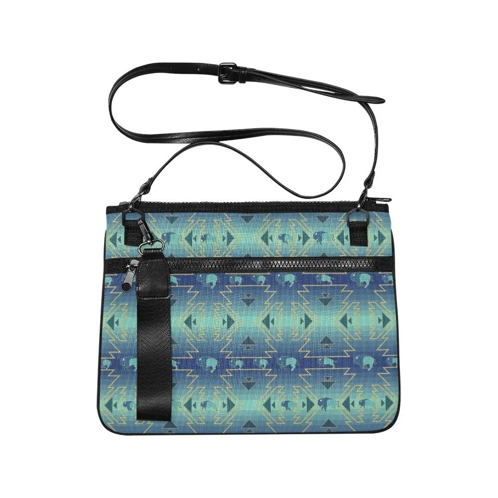 Buffalo Run Slim Clutch Bag