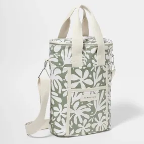 Canvas Drinks Cooler Bag | The Vacay Olive