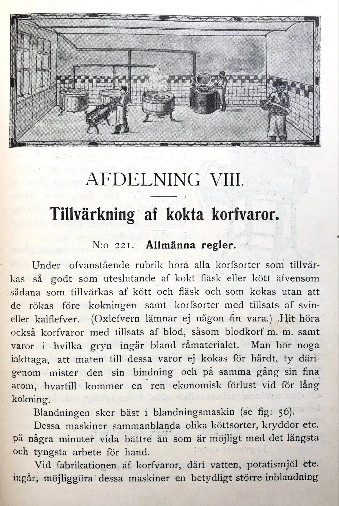 (Charcuterie) Wilhelm Mohl & H.B. Goldschmidt. Illustrerad Handbok for finare Korf- och Charkuterivaror.