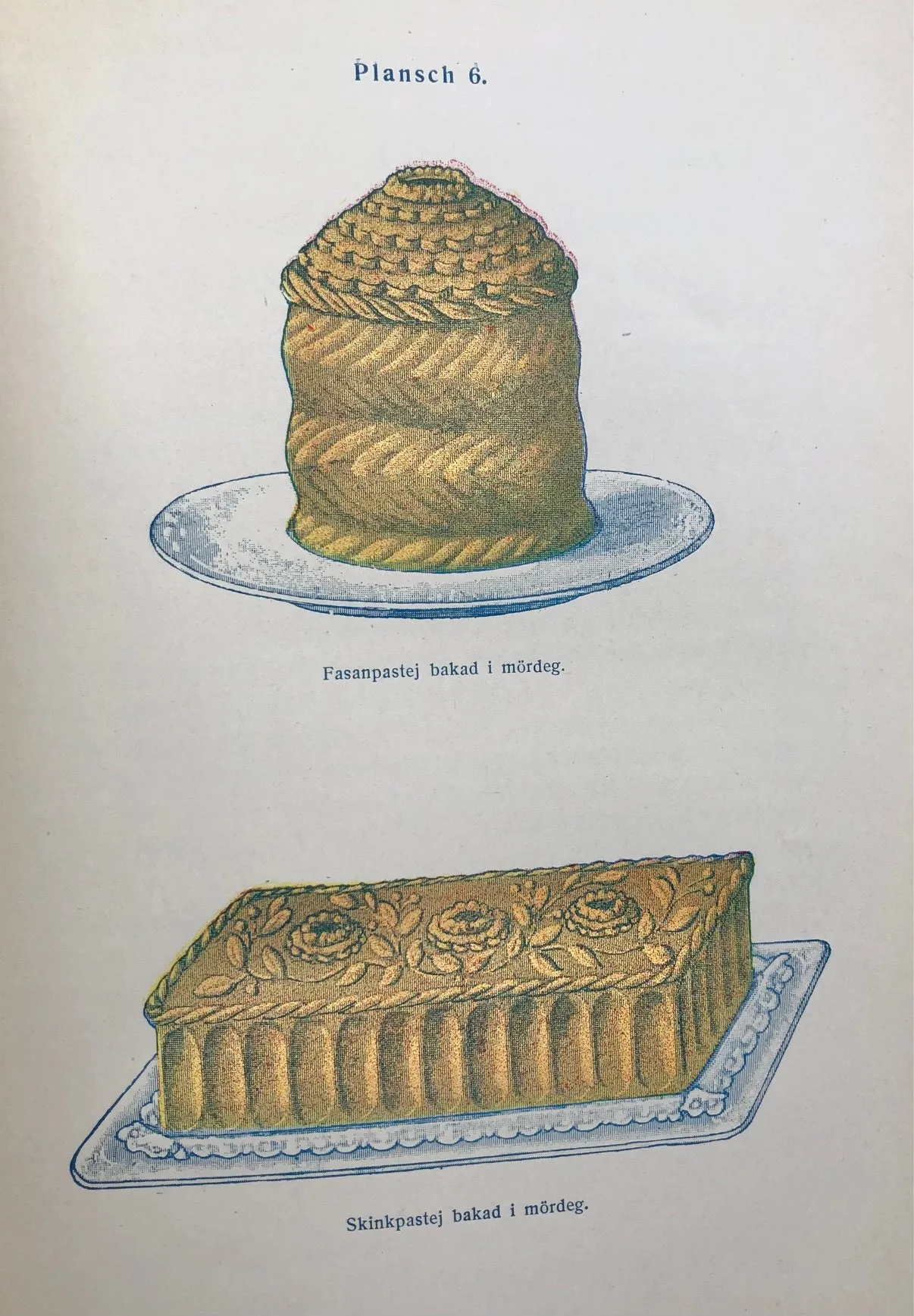 (Charcuterie) Wilhelm Mohl & H.B. Goldschmidt. Illustrerad Handbok for finare Korf- och Charkuterivaror.