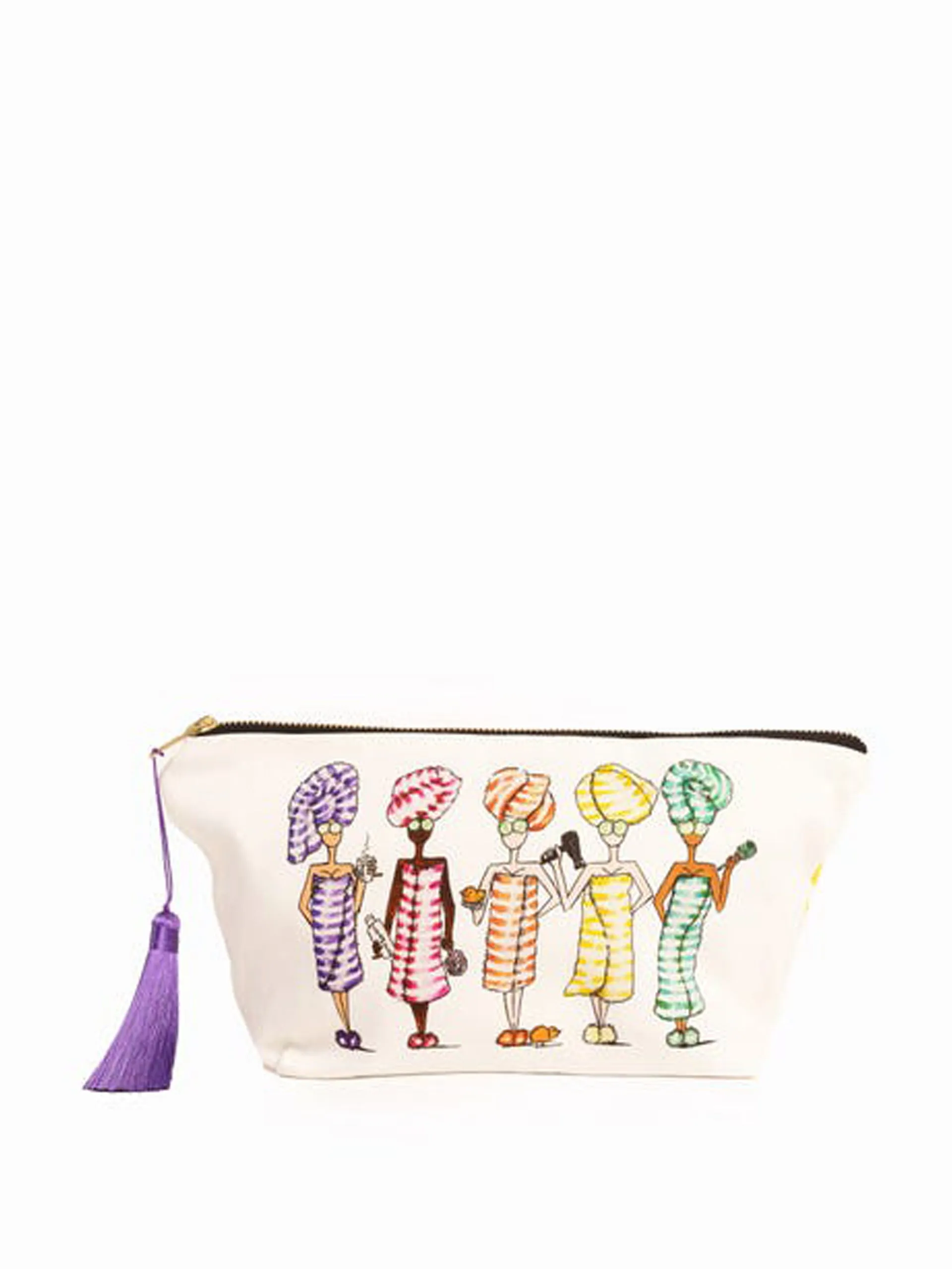 Charlotte Posner Spa Girls canvas wash bag