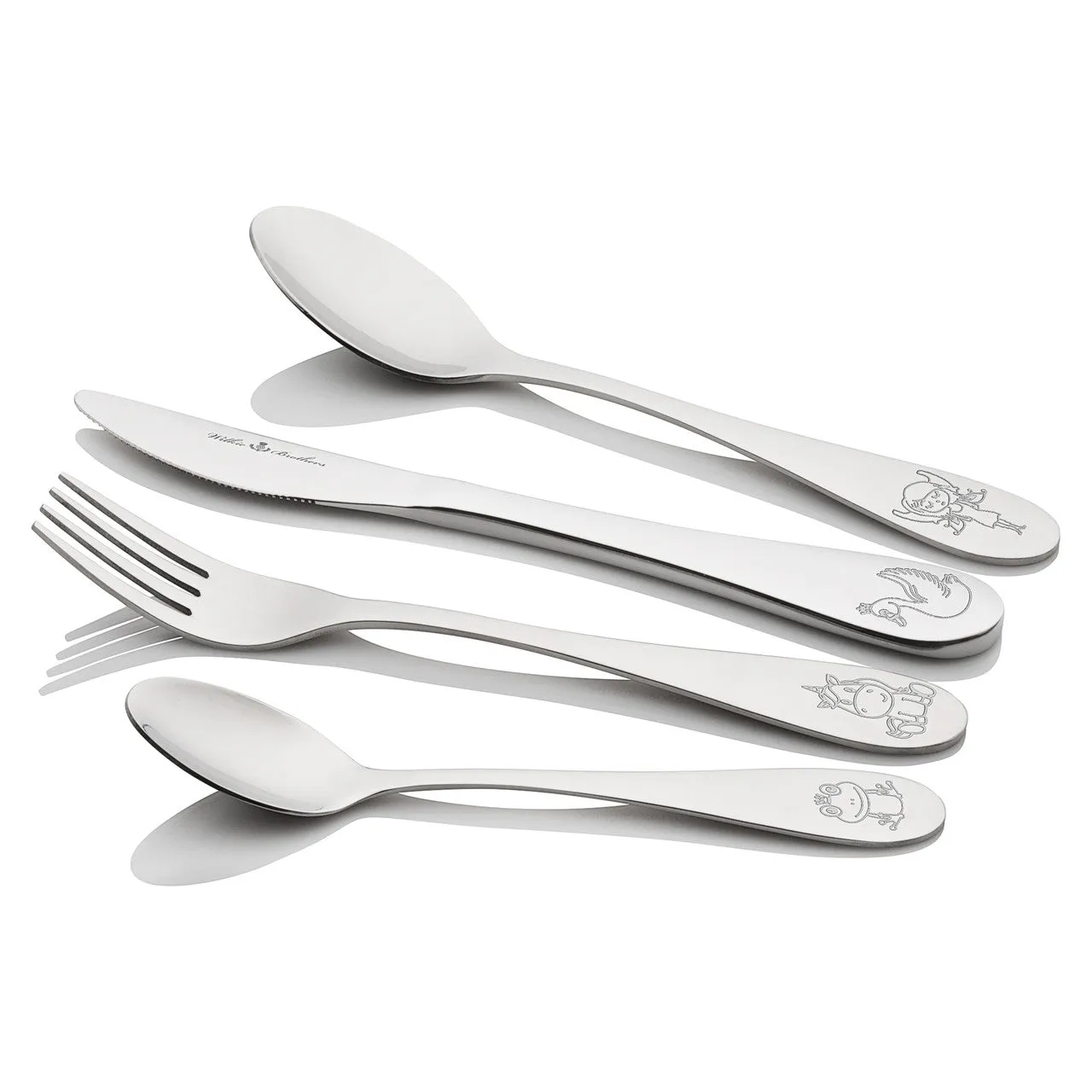 Children's Stainless Steel Cutlery Set - Fairytale