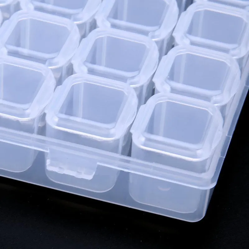 Clear Plastic Medicine Organizer