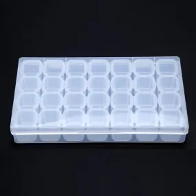 Clear Plastic Medicine Organizer