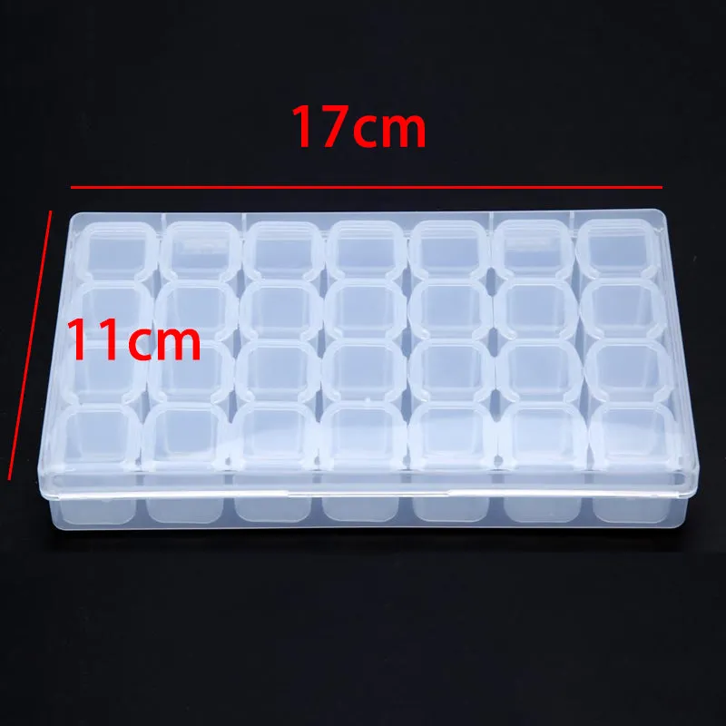 Clear Plastic Medicine Organizer