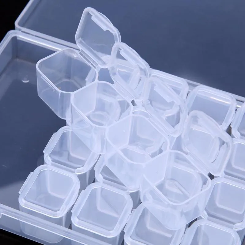 Clear Plastic Medicine Organizer