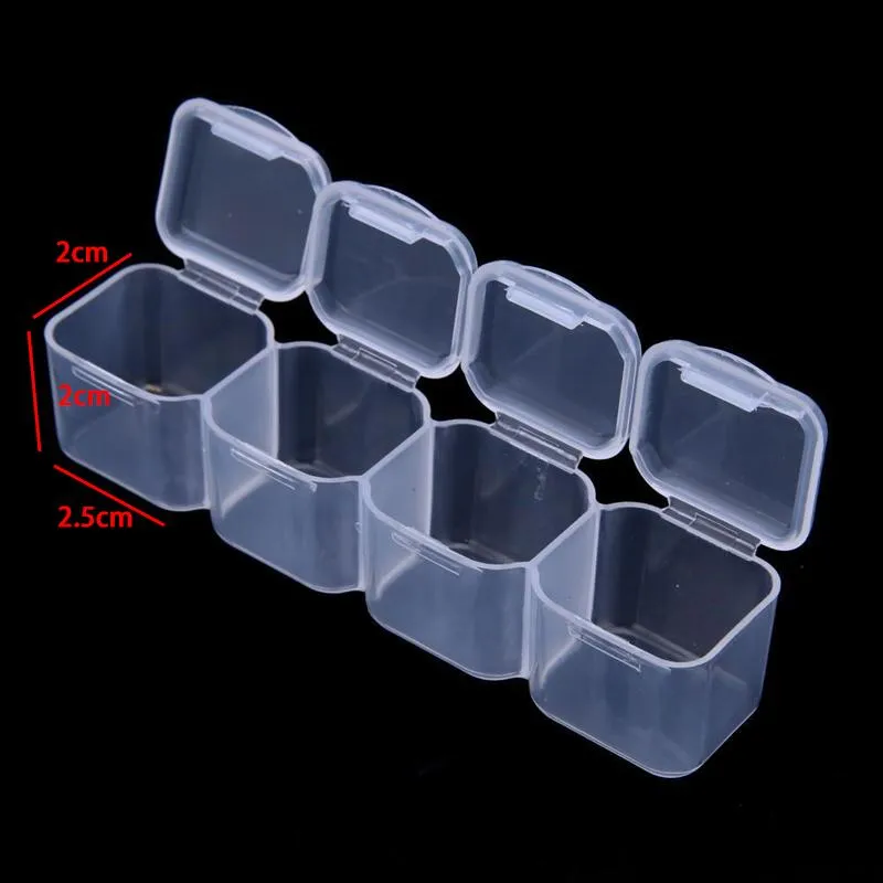 Clear Plastic Medicine Organizer