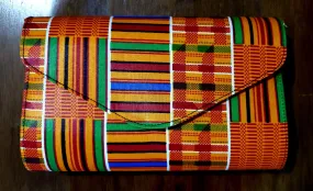 Clutch Purse/ Cross Body- Dashiki Print